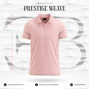 Pink Premium Polo T-Shirt
