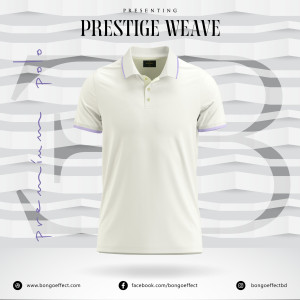 Off White Premium Polo T-Shirt