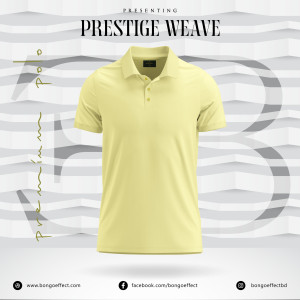 Yellow Premium Polo T-Shirt
